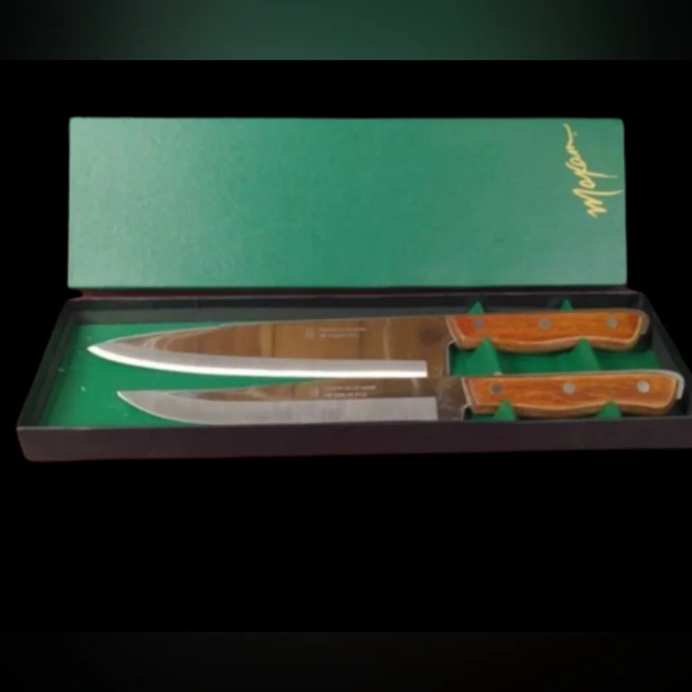 *Maxam Fine Stainless Steel cutlery 2 Knife set